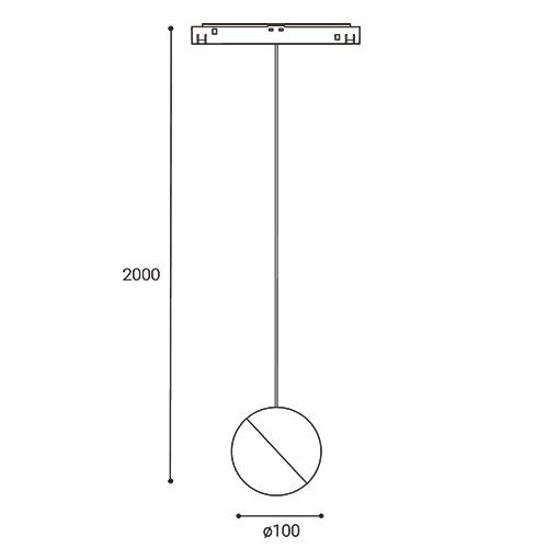 LED2 MAG LOCO Z 48V - afmetingen