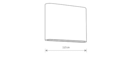 Semoro LED buitenwandlamp up-down IP54 grafiet