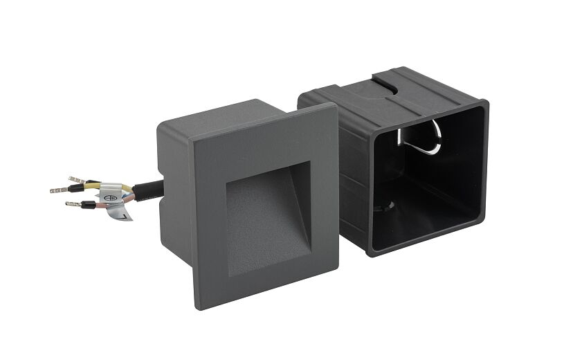 Stepano LED inbouw wandlamp trap IP44