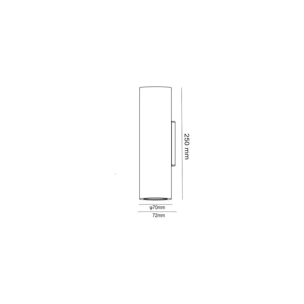 Wandlamp BREST (gips)