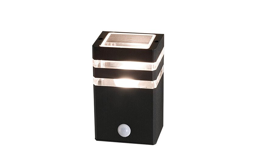 Riano E27 buitenwandlamp IP54 zwart