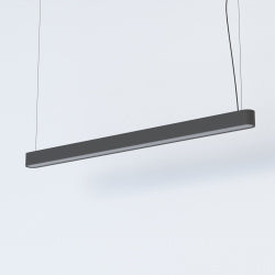 SOFT LED hanglamp 120x6 grafiet