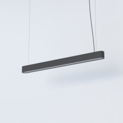 SOFT LED hanglamp 90x6 grafiet
