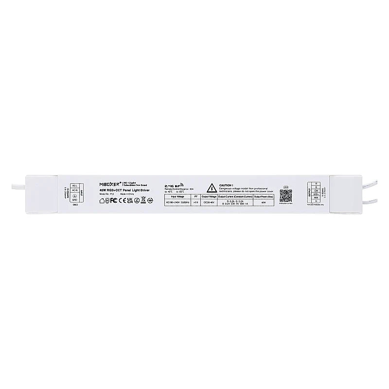 Mi-Light LED-Paneel mit Hintergrundbeleuchtung Dover 60x60cm RGB+CCT 40W