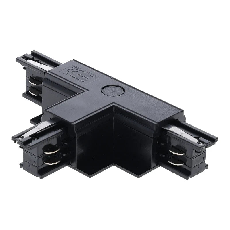 Lumexa inbouw T-connector links-2 zwart
