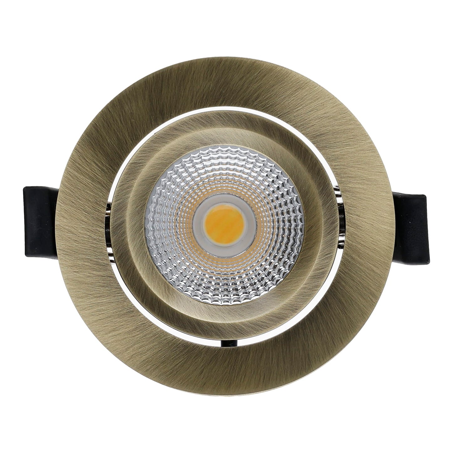 Slimaro LED inbouwspot Slim-Fit 4W/6W CCT-switch dimbaar IP65 champagne