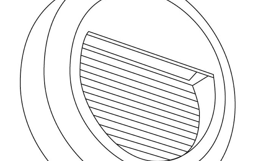 Sidaro LED buitenwandlamp rond IP54 zwart