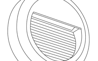 Sidaro LED buitenwandlamp rond IP54 zwart