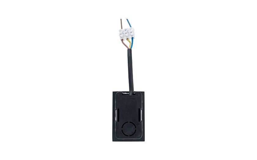 Bayano LED inbouw buitenwandlamp IP65 zwart