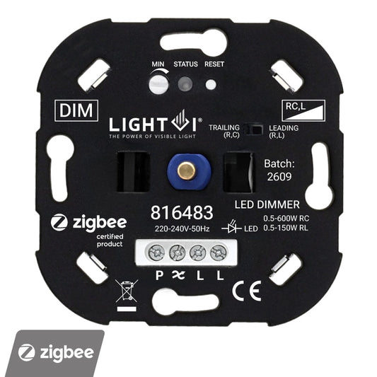 Triac LED draaidimmer Zigbee 300W