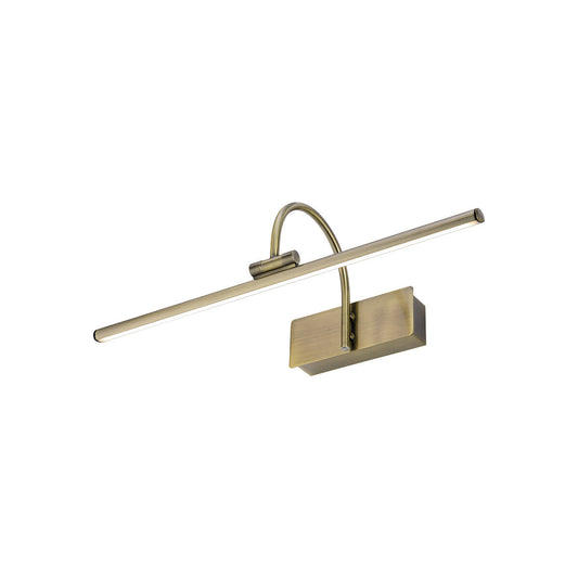 GIOTTO LED wandlamp antiek messing dimbaar 3000K