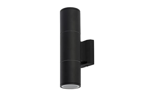 Exaro GU10 buitenwandlamp IP54 zwart