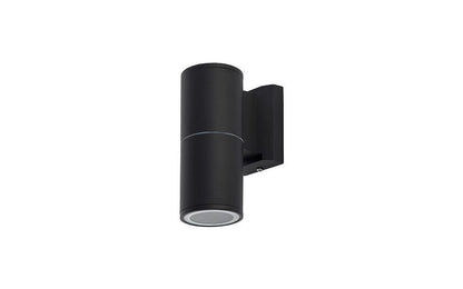 Exaro GU10 buitenwandlamp IP54 zwart