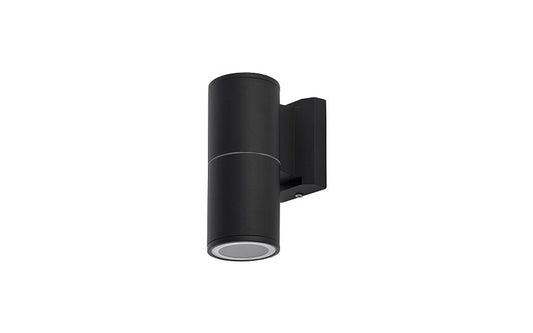 Exaro GU10 buitenwandlamp IP54 zwart
