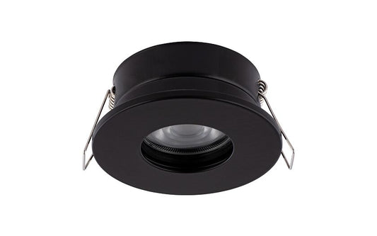 GOLF kantelbare inbouwspot GU10 wit of zwart IP54