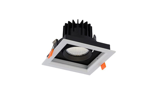 CL DIA LED vierkante inbouwspot 18 of 30 W 3000K of 4000K