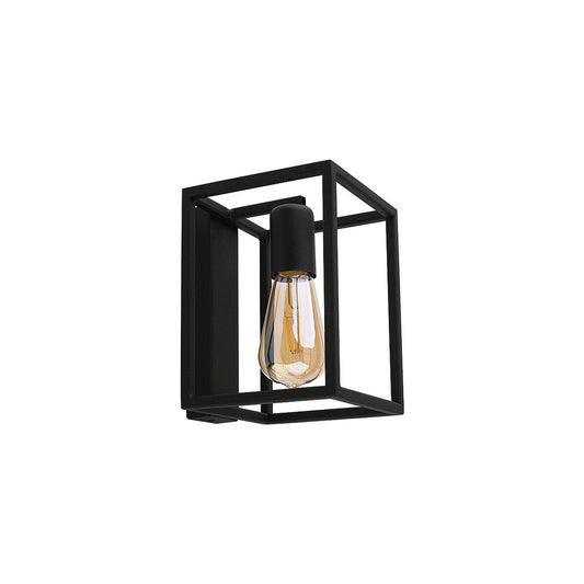CRATE I wandlamp industrieel kooi E27