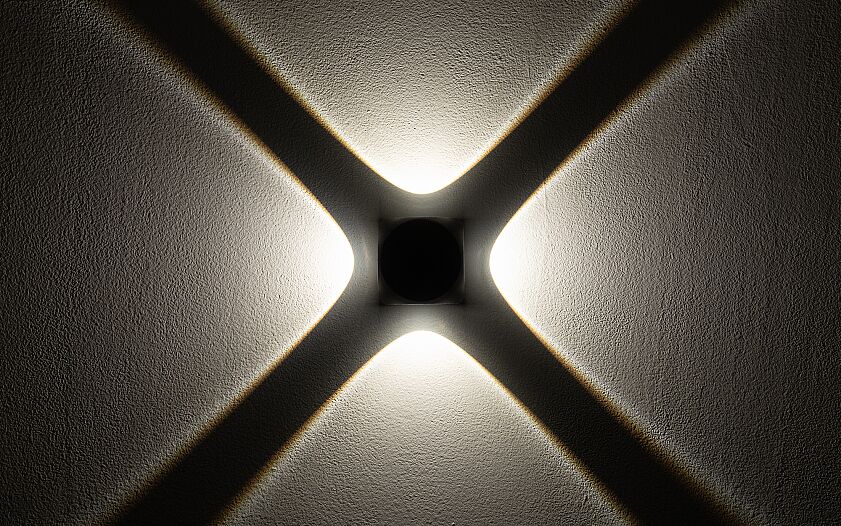 Pataro LED buitenwandlamp accent IP54 zwart