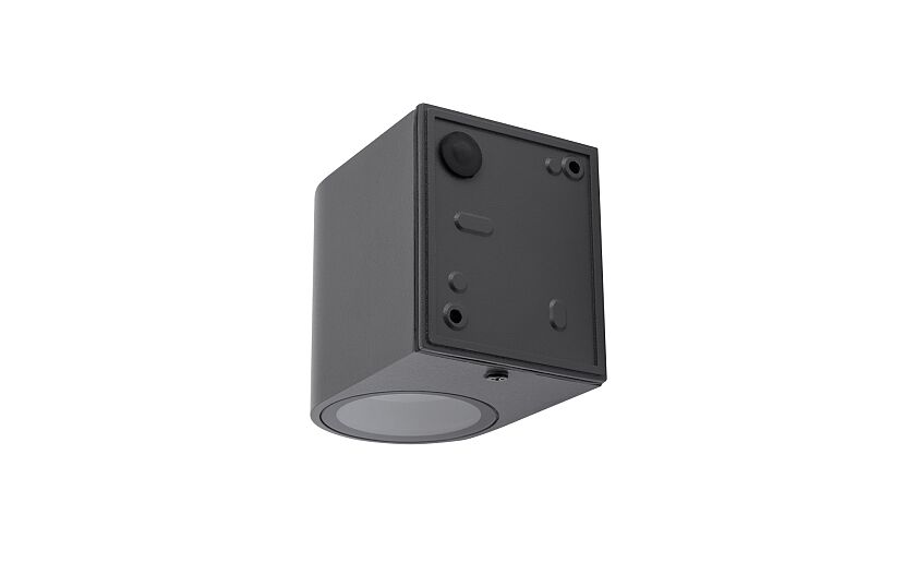 Nicaro GU10 buitenwandlamp IP54 grafiet