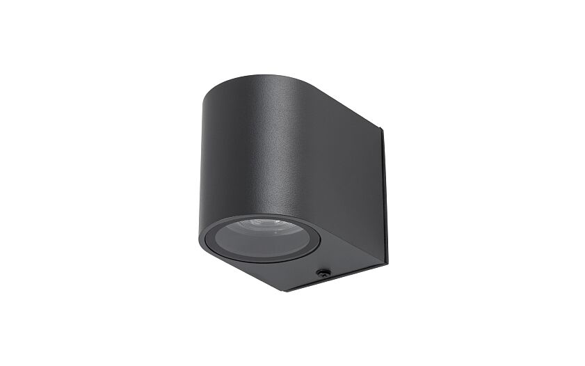 Nicaro GU10 buitenwandlamp IP54 grafiet