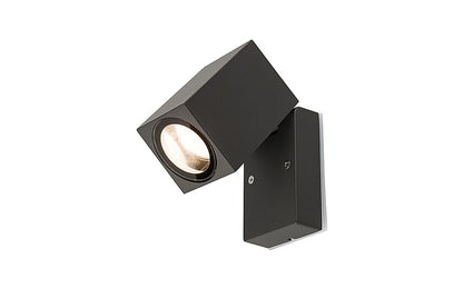 Primaro GU10 buitenwandspot IP54 grafiet