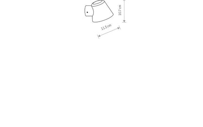 Soulano GU10 buitenwandspot IP44 grafiet