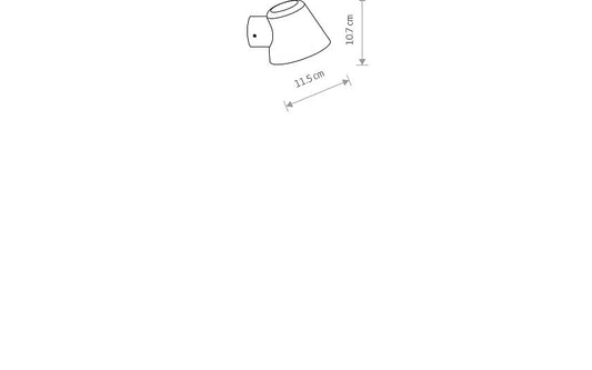 Soulano GU10 buitenwandspot IP44 grafiet
