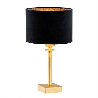Abbano wandlamp Zwart-messing