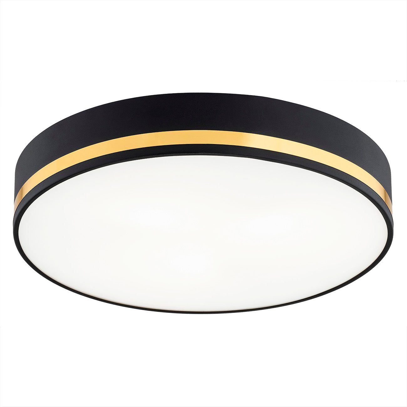 Amore plafondlamp Zwart met goud