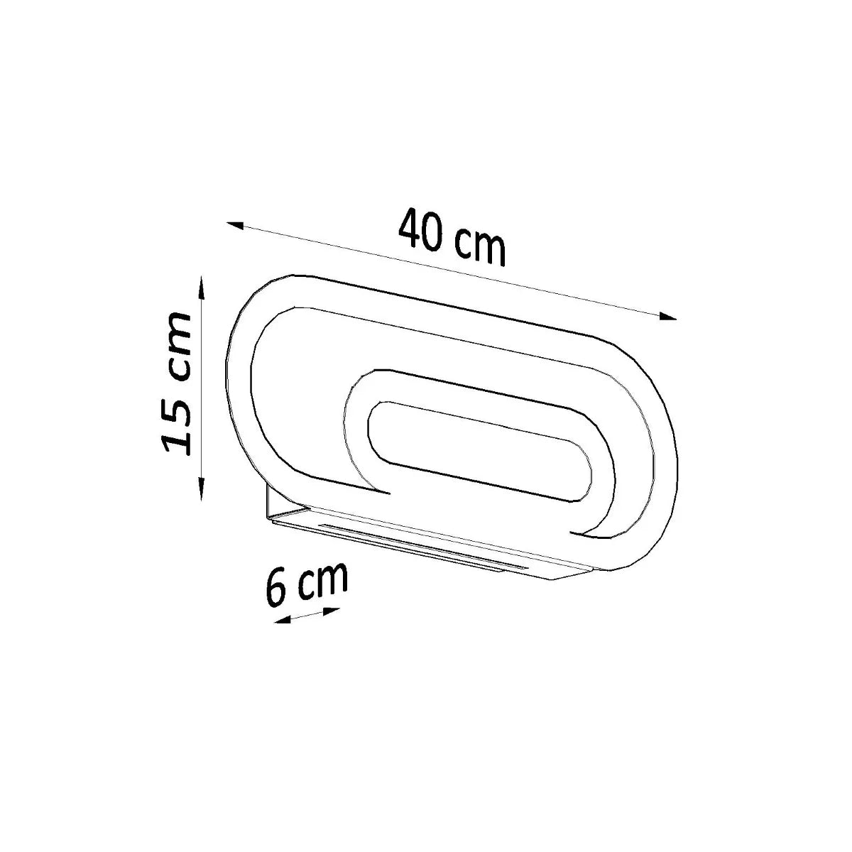 Aeris Line | minimalistische Wandleuchte | G9 weiß