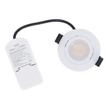 Aristo Slim-Fit | ultradünner LED-Einbaustrahler | 5/7 W CCT IP65