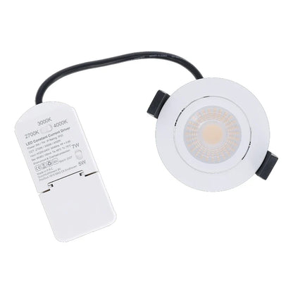 Aristo Slim-Fit ultradunne LED inbouwspot 5/7 W CCT IP65