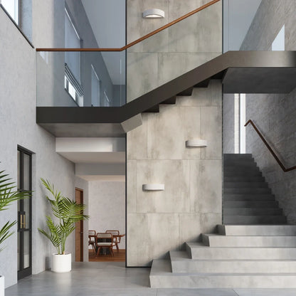 Atena rohe Beton-Wandleuchte G9 | Industrielle Wandbeleuchtung