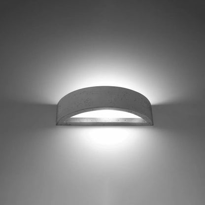 Atena Raw | Betonwandleuchte | G9 industriell