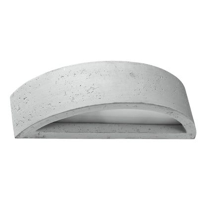 Atena Raw betonnen wandlamp G9 industrieel