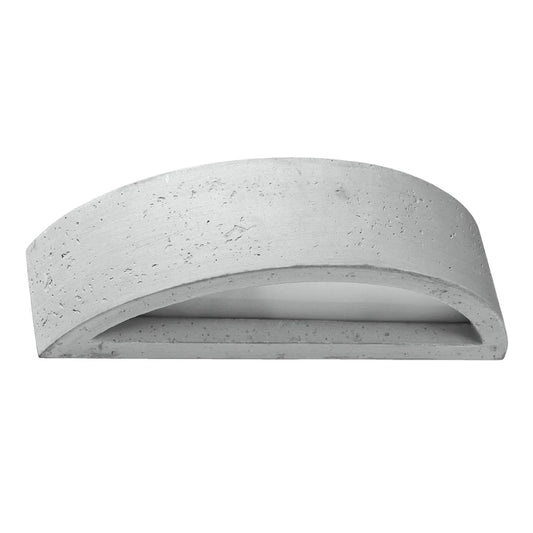 Atena Raw betonnen wandlamp G9 industrieel