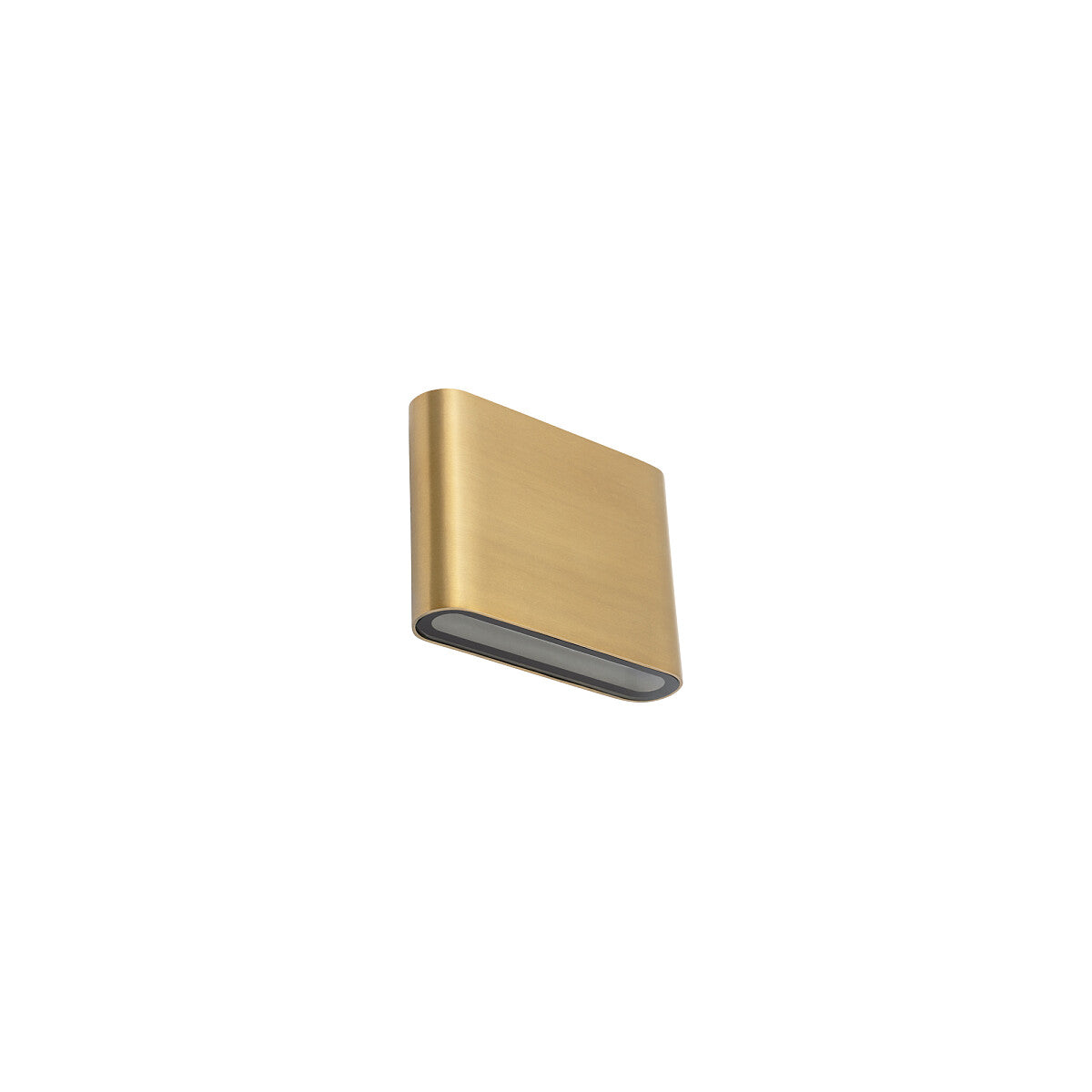 Aureon Curve LED | gebogene Up/Down Wandleuchte | S/M schwarz oder gold