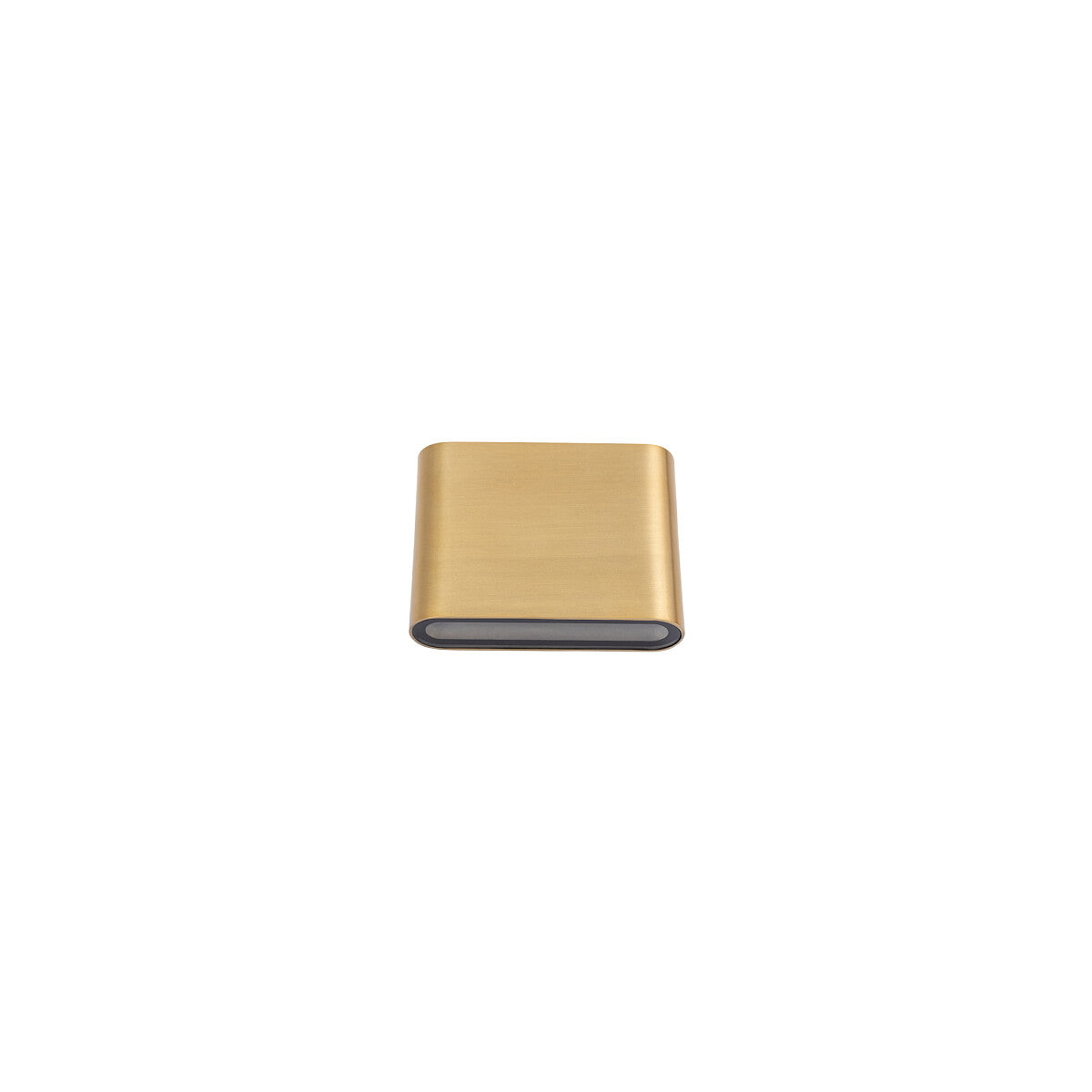 Aureon Curve LED | gebogene Up/Down Wandleuchte | S/M schwarz oder gold