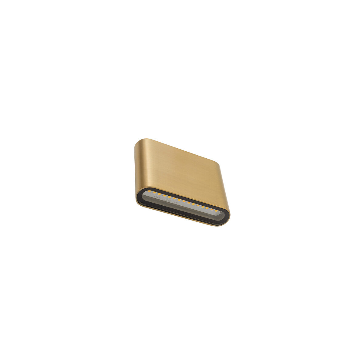 Aureon Curve LED | gebogene Up/Down Wandleuchte | S/M schwarz oder gold