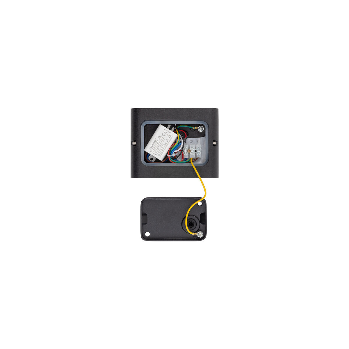 Aureon Curve LED | gebogene Up/Down Wandleuchte | S/M schwarz oder gold