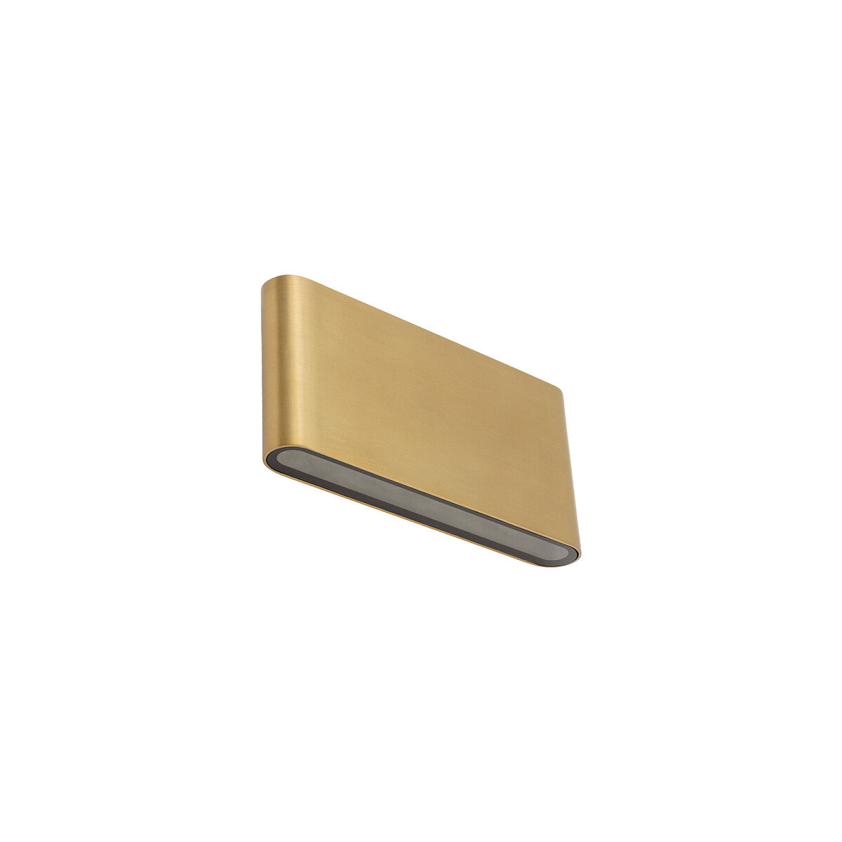Aureon Curve LED | gebogene Up/Down Wandleuchte | S/M schwarz oder gold