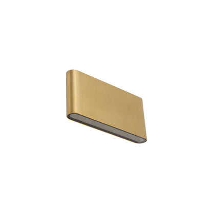 Aureon Curve LED | gebogene Up/Down Wandleuchte | S/M schwarz oder gold