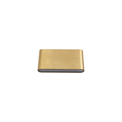 Aureon Curve LED | gebogene Up/Down Wandleuchte | S/M schwarz oder gold