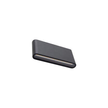 Aureon Curve LED | gebogene Up/Down Wandleuchte | S/M schwarz oder gold