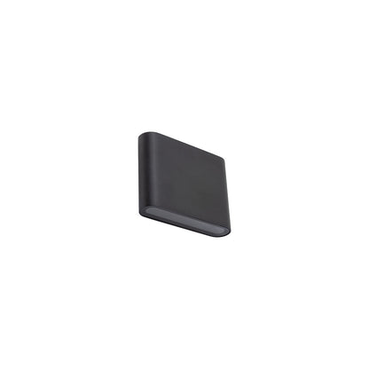Aureon Curve LED | gebogene Up/Down Wandleuchte | S/M schwarz oder gold