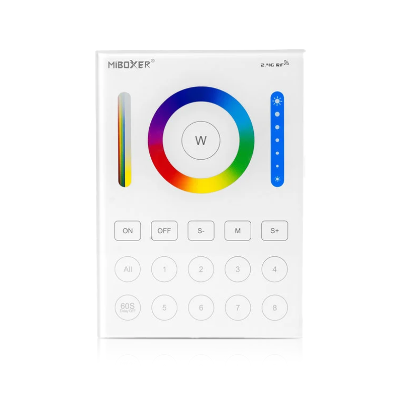 Mi-Light Afstandsbediening 8 Groepen RGB+CCT (B8)