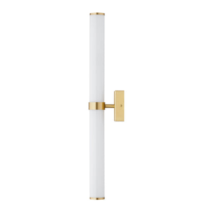Batumi wandlamp Opaalglas-messing