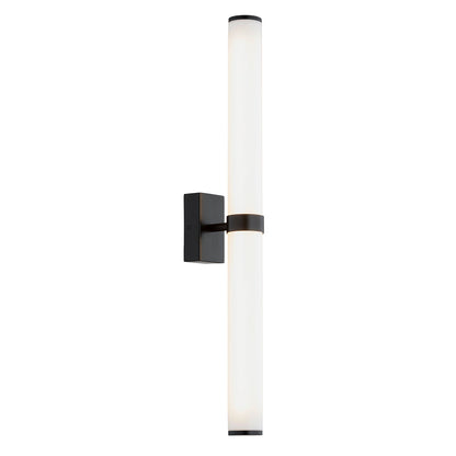 Batumi wandlamp Opaalglas-zwart