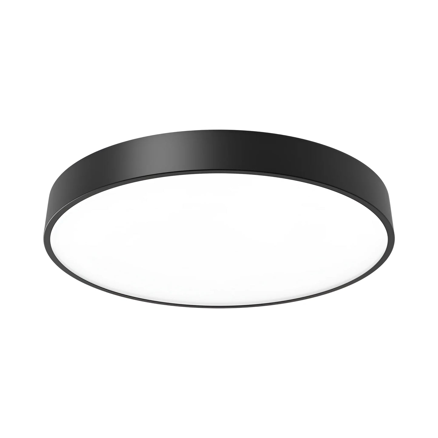 BLADE ronde plafondlamp zwart 50W