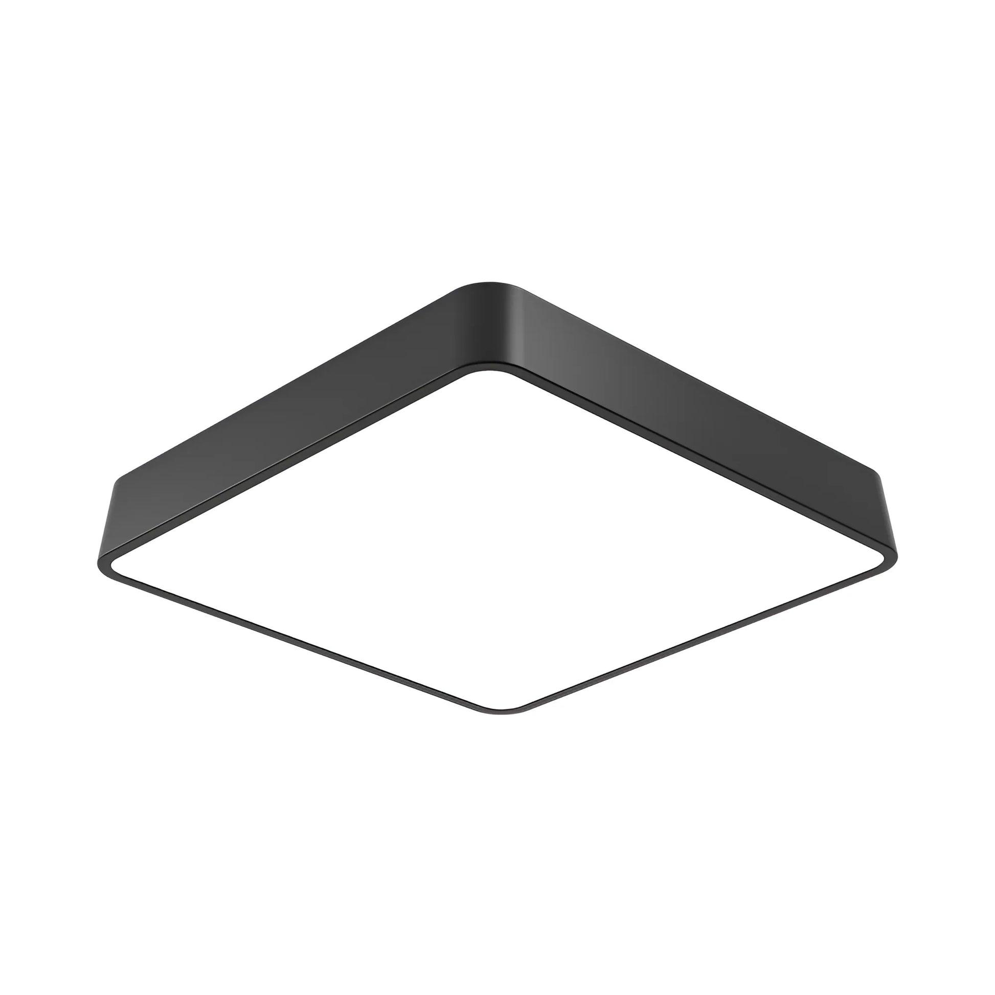 BLADE vierkante plafondlamp zwart 36W